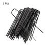 Shaped U Nail Pins Metal Fixed Plant Lawn Garden Pegs Stake Robust Netting