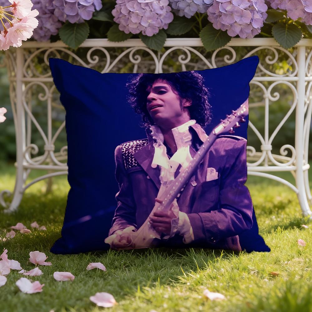 Funny P-Prince Singer Cushion Cover Home & Car Dual-Scene Pillow Cover: Reversible for Premium Comfort