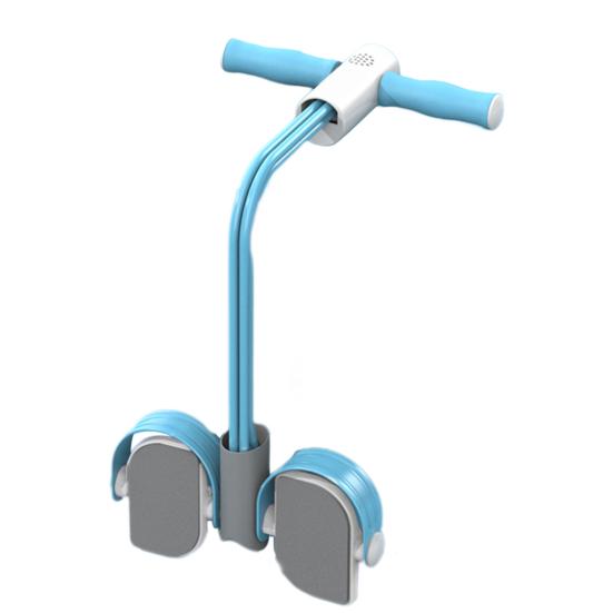 Pedal Resistance Band with Digital Counter Multifunction Tension Rope 4/6-Tube Elastic Yoga Pedal Puller Body Stretching Trainer Home Gym Workout