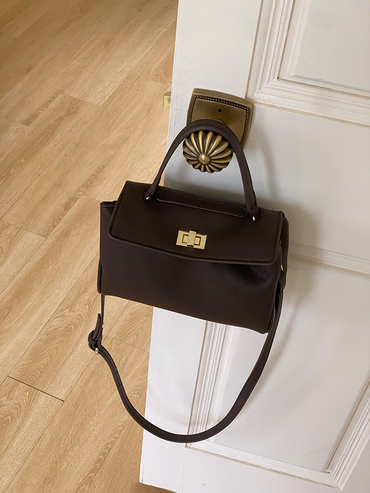 2025 Women's Fashion PU Leather Handbag: Versatile Square Shoulder & Crossbody Bag