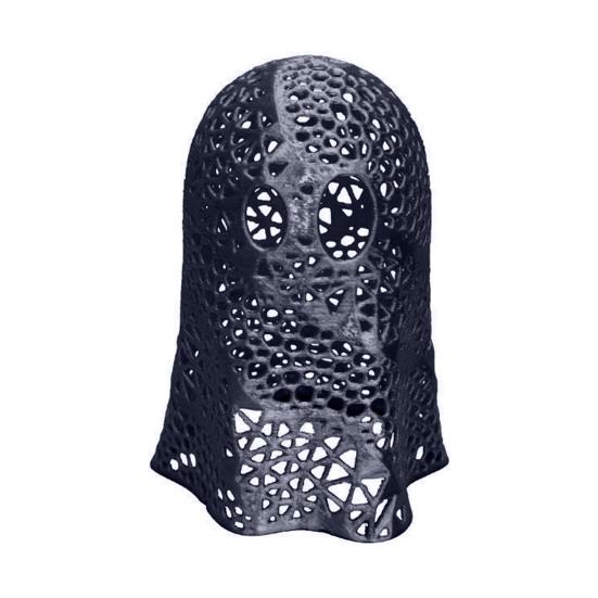 1/2Pcs Halloween Ghost Tea Light Holder 3D Printed Hollow Ghost Votive Candle Cover Decoration Holiday Party Table Centerpiece Ornament