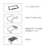 MOON LENCE Camping Table Outdoor Table Folding Aluminum Alloy Compact Ultra Light Heat Resistant Low Table Aluminum Roll Table Camping Outdoor Table