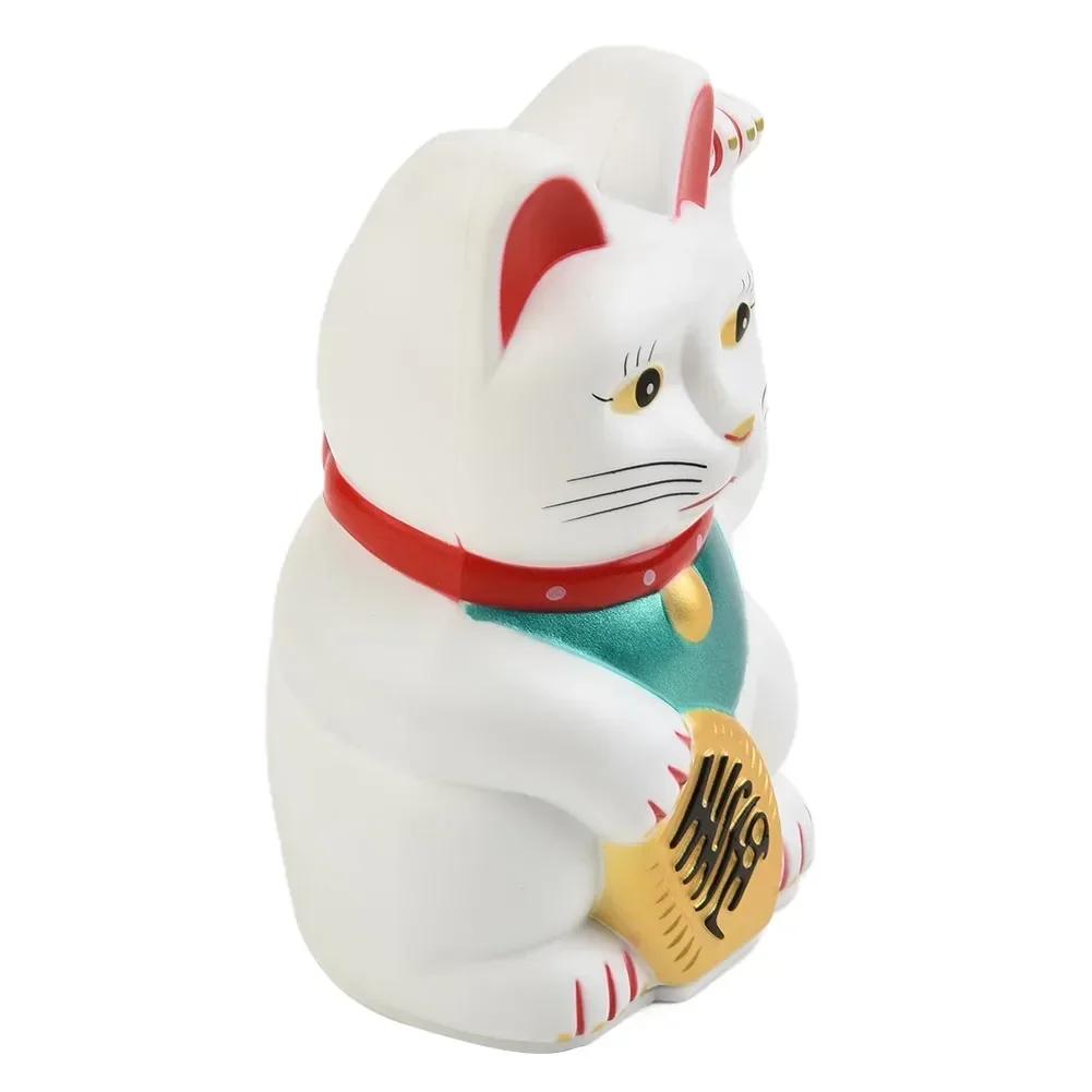 Glücklicher Reichtum Elektrische Winkende Katze Japanische Winkende Hand Katze Heimdeko Willkommen Glücksbringer Kasse Neuer Laden Eröffnungsgeschenk