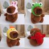 Adorable Capybara Plush Keychain Cute Cartoon Doll With Premium Pp Cotton Filling For Accessories