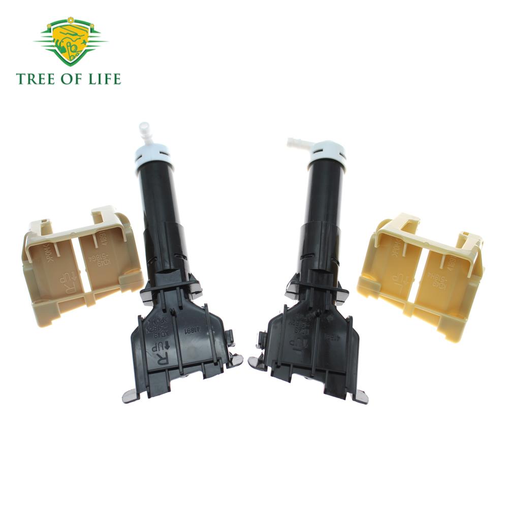 New For Mazda CX-5 CX5 2012 2013 2014 2015 2016 2017 Front Headlight Headlamp Washer Nozzle With Cover Cap
