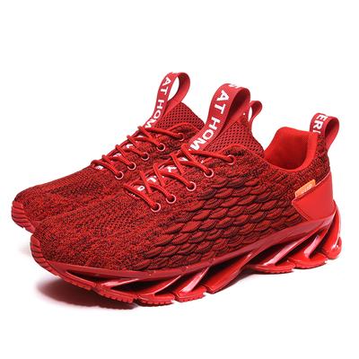 Schöne Ankunft Mesh Klinge Schuhe Herren Sneaker Laufen Herrenschuhe Casual Sport Zapatillas Zapatos De Hombre Männlich Erwachsener Plus