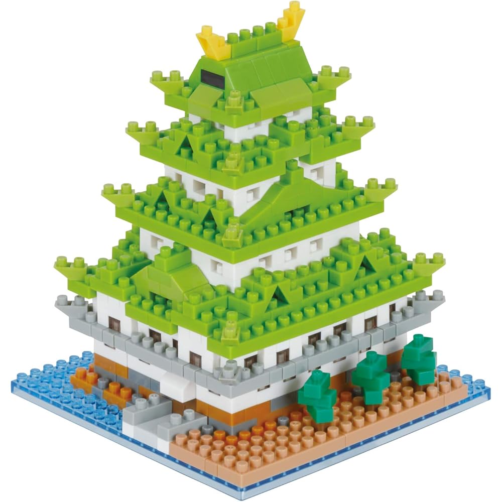 Kawada Nanoblock Nagoya Castle Building Set 150 Pieces Educational Toy
