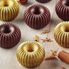 Cavity Spiral Silicone Cake Baking Pan For Pastry Mold Chocolate Candy Mousse Donut Mold DIY Baking Dessert Decoration Tools