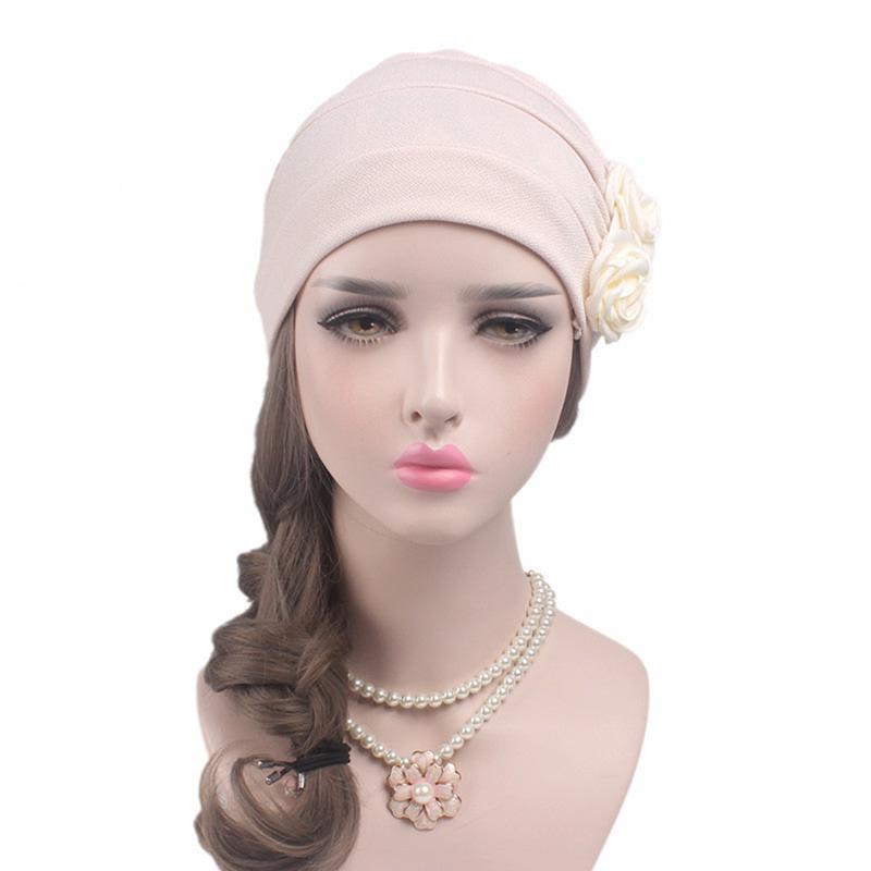 New Women Hijab Turban Hat Lady Cancer Chemo Hair Loss Cap Head Scarf Wrap Cover