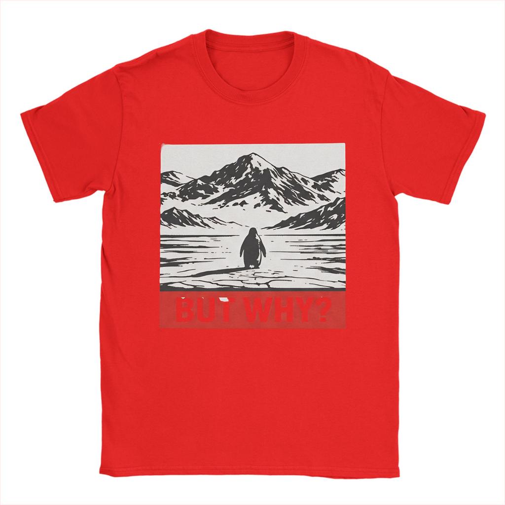 Nihilist Penguin Cotton T Shirt For Male Summer  Vintage TShirts Crewneck Hip Hop Tees Plus Size Design Clothing