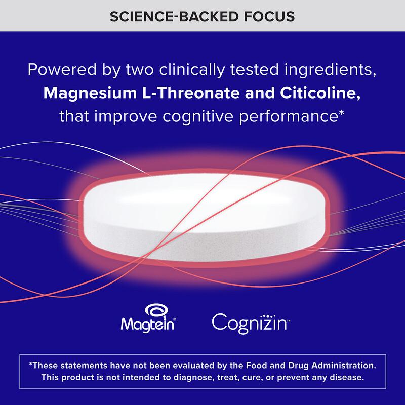 Brain Health, Focus Plus, 60 Tablets