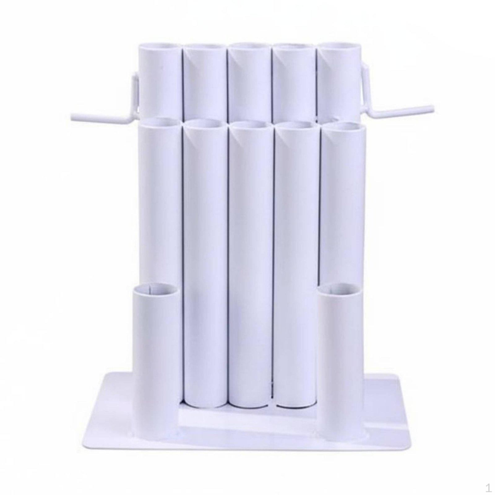 Floral Wire Organizer Solid Metal Construction Tabletop Dispenser Rack Flower Arranging Tool