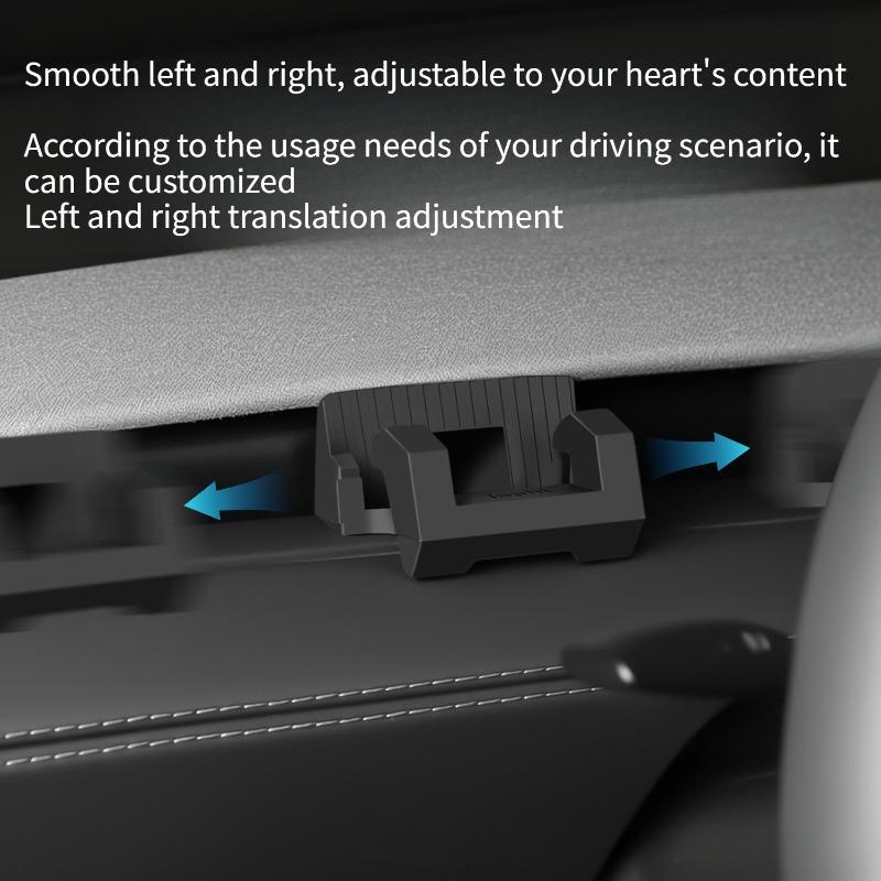 For Tesla Model 3 Y Highland Juniper 2025 2025 Car Phone Holder Air Vent Clip Mobile Cell Phone Stand in Car Silicone Air Outle