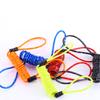 120CM Motorcycle Brake Disc Lock Scooter Reminder Cable Bicycle Spring Rope Bag Anti-Theft Cable Alarm Disc Locks Protection