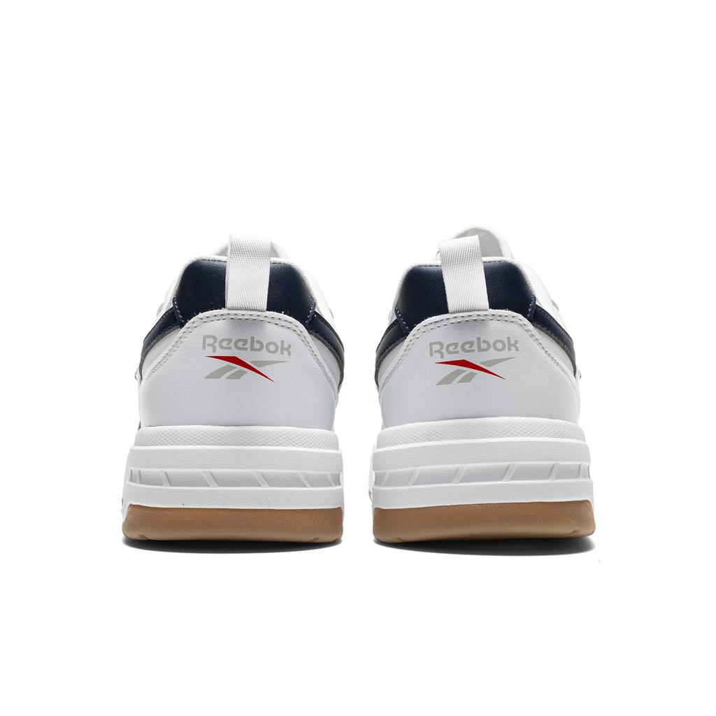 Reebok Slip Resistant Abrasion Resistant Low top Skateboard Shoes Men's White Black 26M1321MJ01FMC