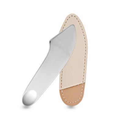 Makeup Mini Stainless Steel Double-Sided Tip Spatula Pouch Included