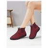 Cotton Shoes, Women's Fleece, Thickened Boots, High-top Soft-soled Snow Boots, Cold-proof and Warm Women's Boots, Comfortable Cotton Boots