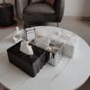 Minimalist Paper Holder Plastic Tissue Container Modern Draw Tissue Box  Dining Table
