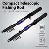 Canna da Pesca Telescopica Azione Rigida Canna da Pesca Spinning Telescopica Canna da Lancio Canna da Pesca Portatile per Baitcasting per Bass Trota