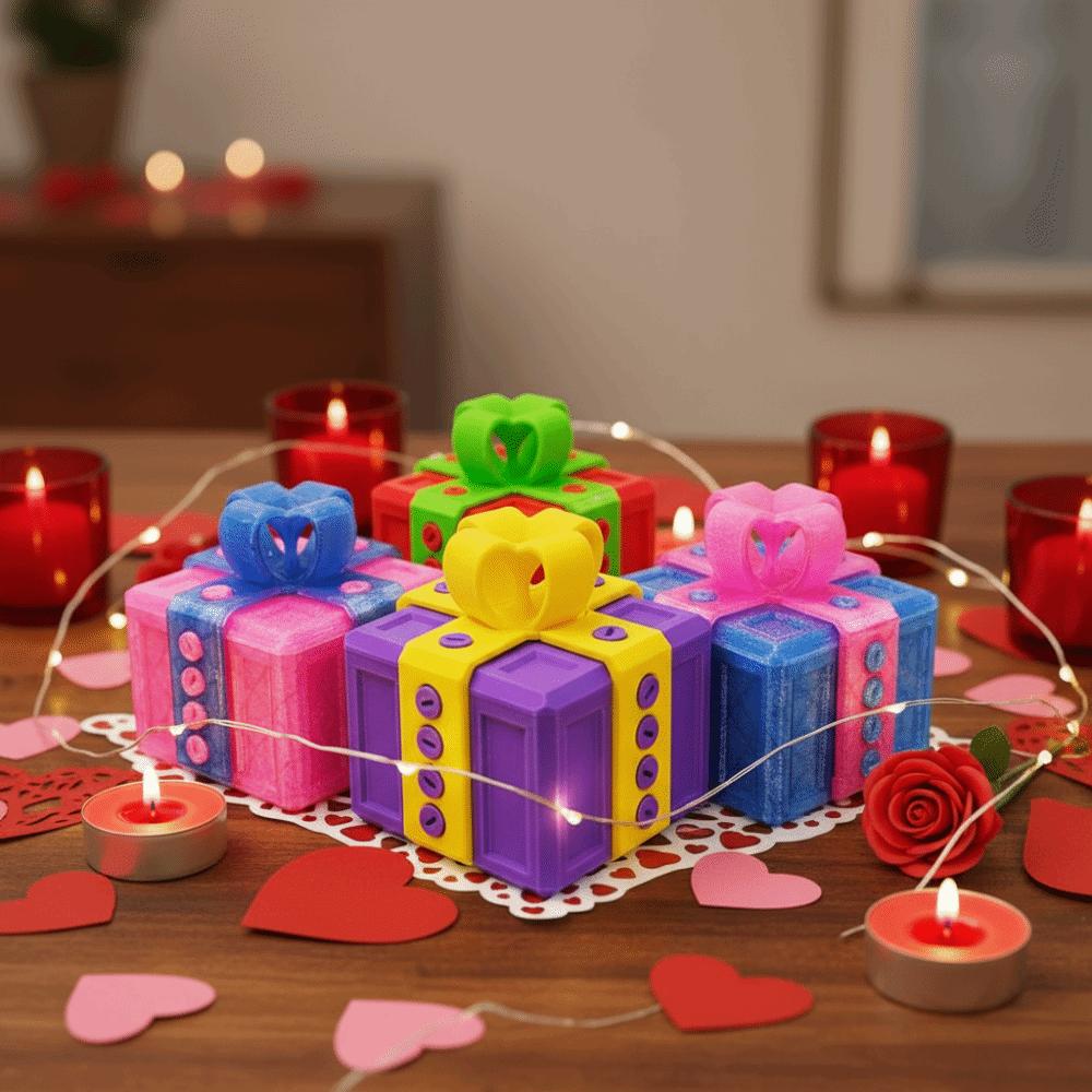 Novelty Annoying Gift Box Funny Gag Joke Toy Interactive Game Puzzle Box Party Supplies