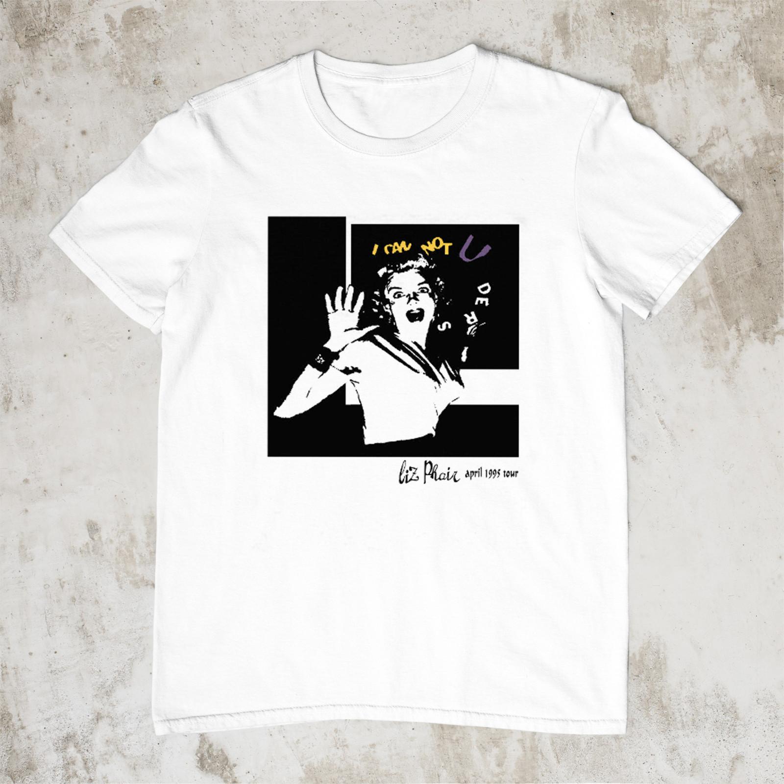 Liz Phair Concert Tour Short Sleeve White All Size Gift Shirt KH650 L