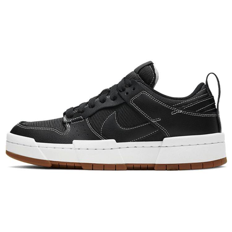 

Женские кроссовки Nike Dunk Low Disrupt Black Gum White Light-Gum-Brown CK6654-002