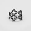 MUSEE.ART Gothic Flower Chain Ring(freesize)