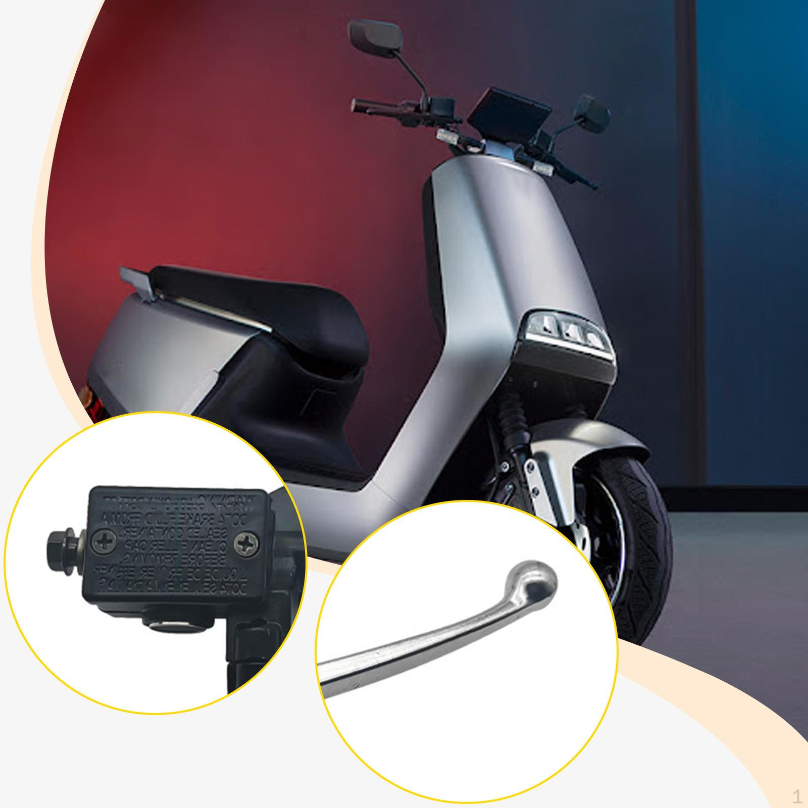 

Motorcycle Brake Pump Master Cylinder Spare Part Utility Aluminum Right