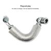 Car Engine Turbocharger Oil Coolant Line Return Hose Water Pipe Compatible for 55568031 55571900 Ensures Optimal Cooling