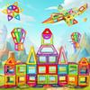 Magnetic Building Blocks 3D STEM Constructor Set For Kids Educational Toys Multiple Shaped Magnetic Building Blocks 35/65/95PCS