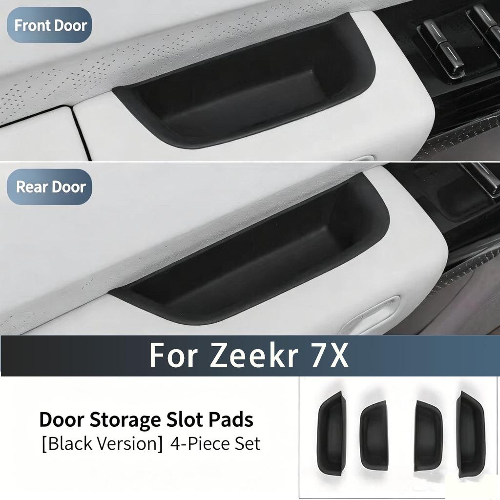 For NEW Zeekr 7X 2025-2026 Door Storage Box Interior Handle Storage Box Door Slot Handle Modification Product Interior