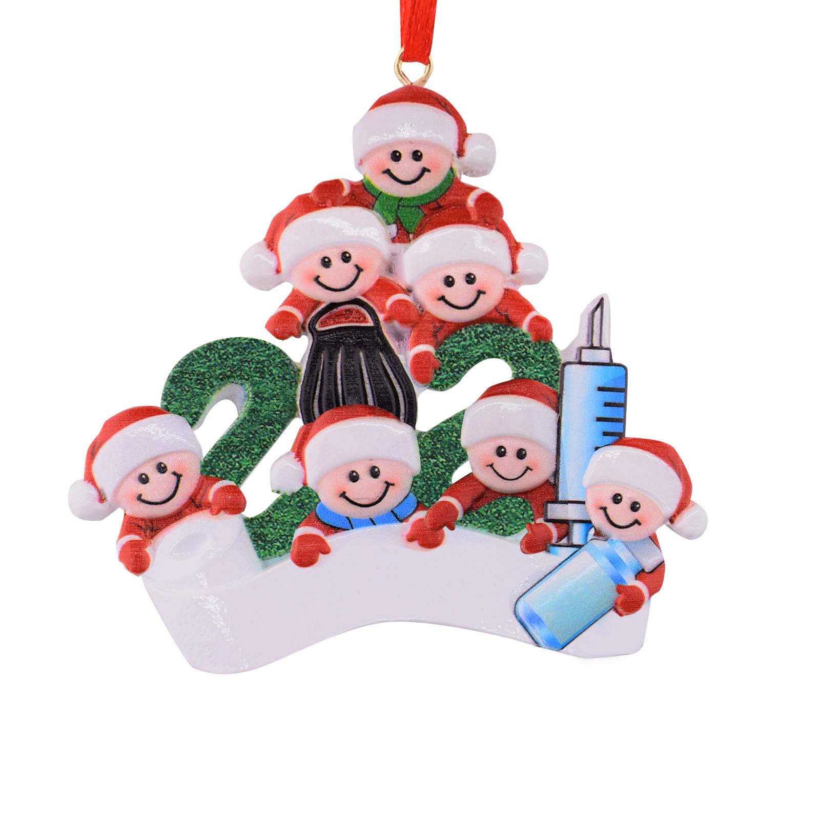 

2021 Рождественские аксессуары для дома, Домашнее украшение, Елочные украшения, Украшения разноцветный