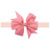 European & American Baby Bow Swallowtail Headband - 21 Solid Colors