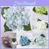 Stunning 55cm Artificial Silk Hydrangea Bouquet Perfect For Wedding And Home Decor