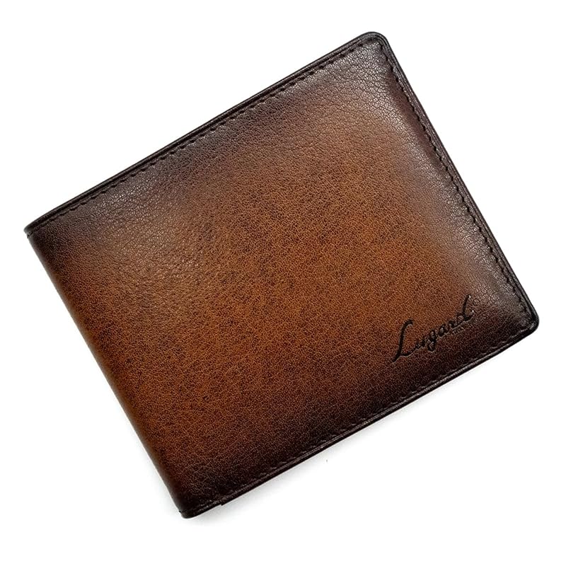 

[Laggard] Aoki bag wallet wallet bifold wallet G3 cowhide genuine leather men s business gift present No.5208 ([50] brown)