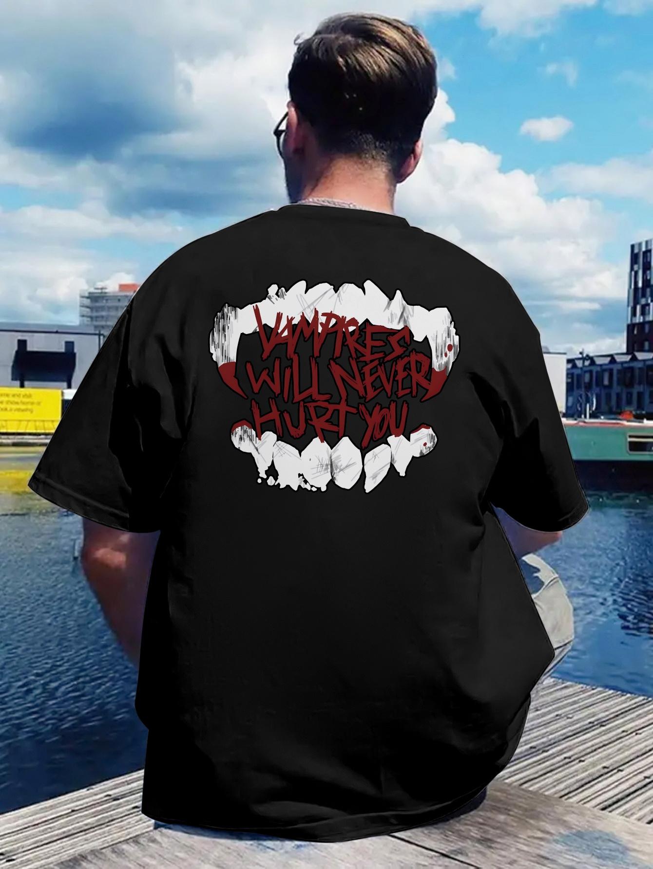 Vintage Rock Band Print T-shirt XXXXL