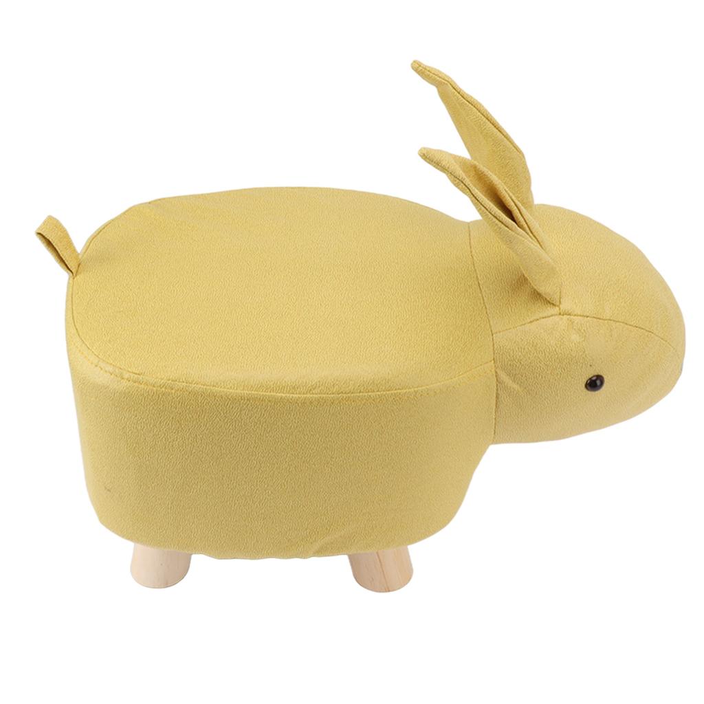 Stołek w kształcie zwierzątka z kreskówki Dziecięcy do domu Salon Uroczy drewniany podnóżek do pokoju zabaw Podwórko