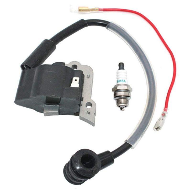 A21F-Ignition Coil W/Spark Plug For Shindaiwa T261 T261B M230 C230 AH231 C230 T230 T231 C230PT P230S Engine Lawn Mover Parts