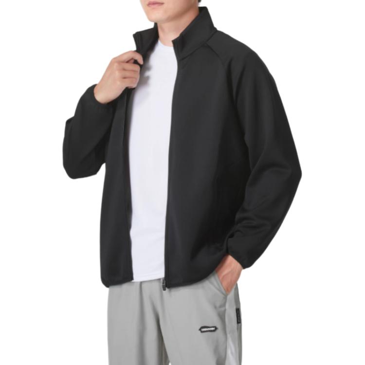 Under Armour Knitted Stand Collar Fitness Casual Running Jacket Unisex Jacket Black 24600406-001