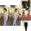 Luxurious Fashion Round Neck Sweater Pants Suit For Women With Timeless Appeal