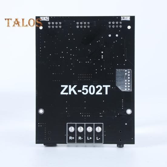 Audio Amplifier Board Module with Bass And Treble Adjustment ZK-502T Pre-Amplifier Board for Stereo Systems 50W*2 High-Fidelity Sound Overheating