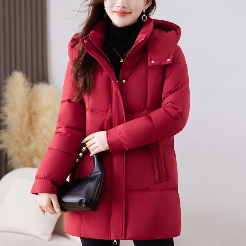 Fashion Women Winter Coats Hooded Loose Thick Warm Long Parkas Female Jackets