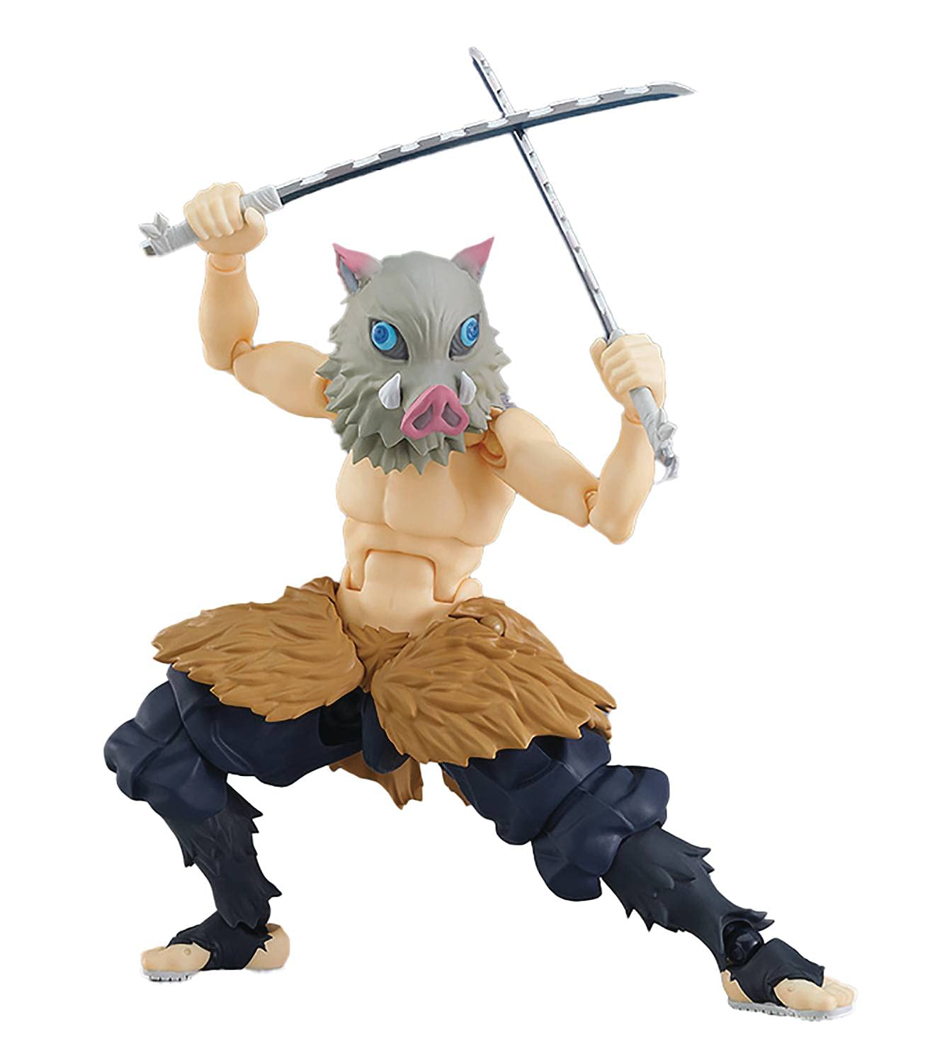 

figma Demon Kimetsu no Yaiba Hashibira Inosuke DX Edition ABS PVC Painted Movable Figure Slayer Non-Scale &