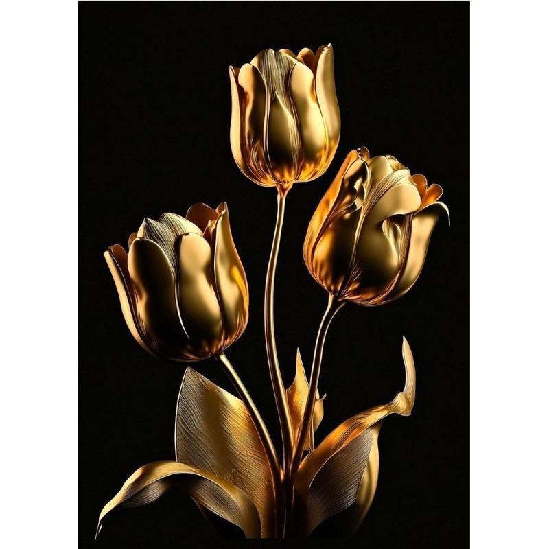 Scandinavian Bright Still Life with Flowers, Floral Art, Poster, Canvas, Painting, Abstract Vintage Wall Art for the Living Room