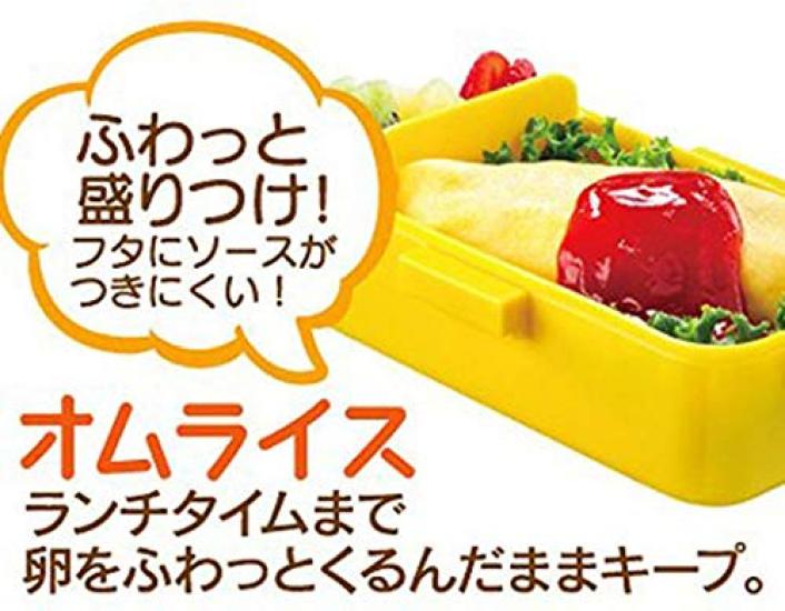 Skater Softly Serving Bento Frozen Made in PFLW4 Dome-Shaped Lid, Two-Tier Box, 600ml, 2, Disney, Japan,