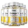 Natural Omega-3 Fish Oil Softgels, EPA and DHA Extracts, All-Natural, Suitable for Adults