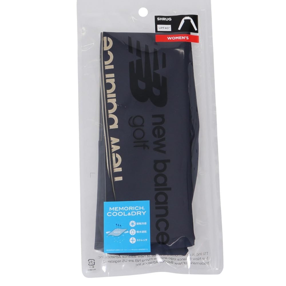 Golf Continuing Standard Product Shrug Water Absorption Quick UV FR [New Balance] (Cooling Feeling, Drying, Protection) / 012-4983502 Women's 121_Navy