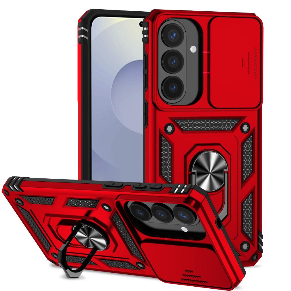 Slide Camera Shockproof Armor Phone Case For Samsung Galaxy S26 Ultra S26 Plus S26Ultra S26+ Case Magnetic Ring Stand Back Cover
