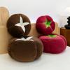 Vegetables Fruits Plush Toys Throw Pillows Tomatoes Seeds Mushroom Dolls Bed Home Pillow Cushion