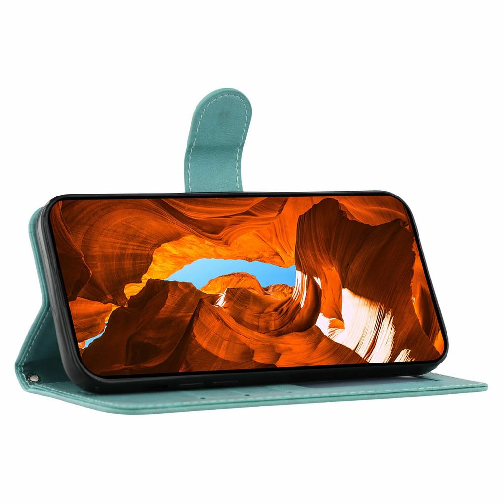 For iPhone 17 Pro Max Case PU Leather Flip Wallet Phone Cover with Strap